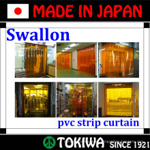 Swallon Co., Ltd. cortina con soundprood, pesticidas y funciones de protección contra el frío. Hecho en Japón (anillos de cortina de plástico)